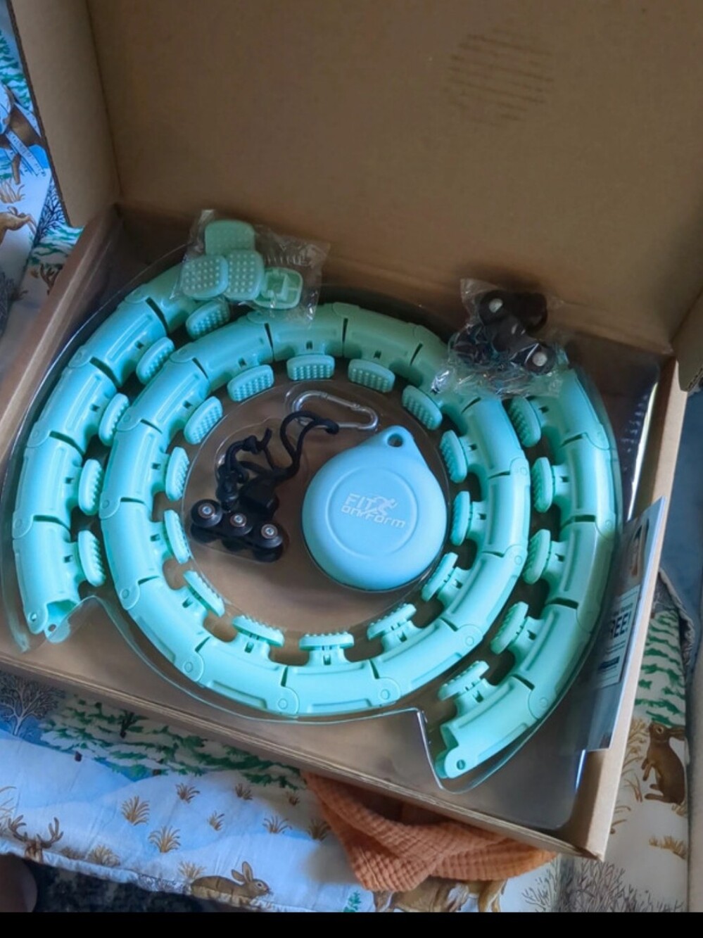 Smart Weighted Hula Hoop - Mint